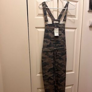 Camo Overalls NWT- Comfy Material (like sweats) SM